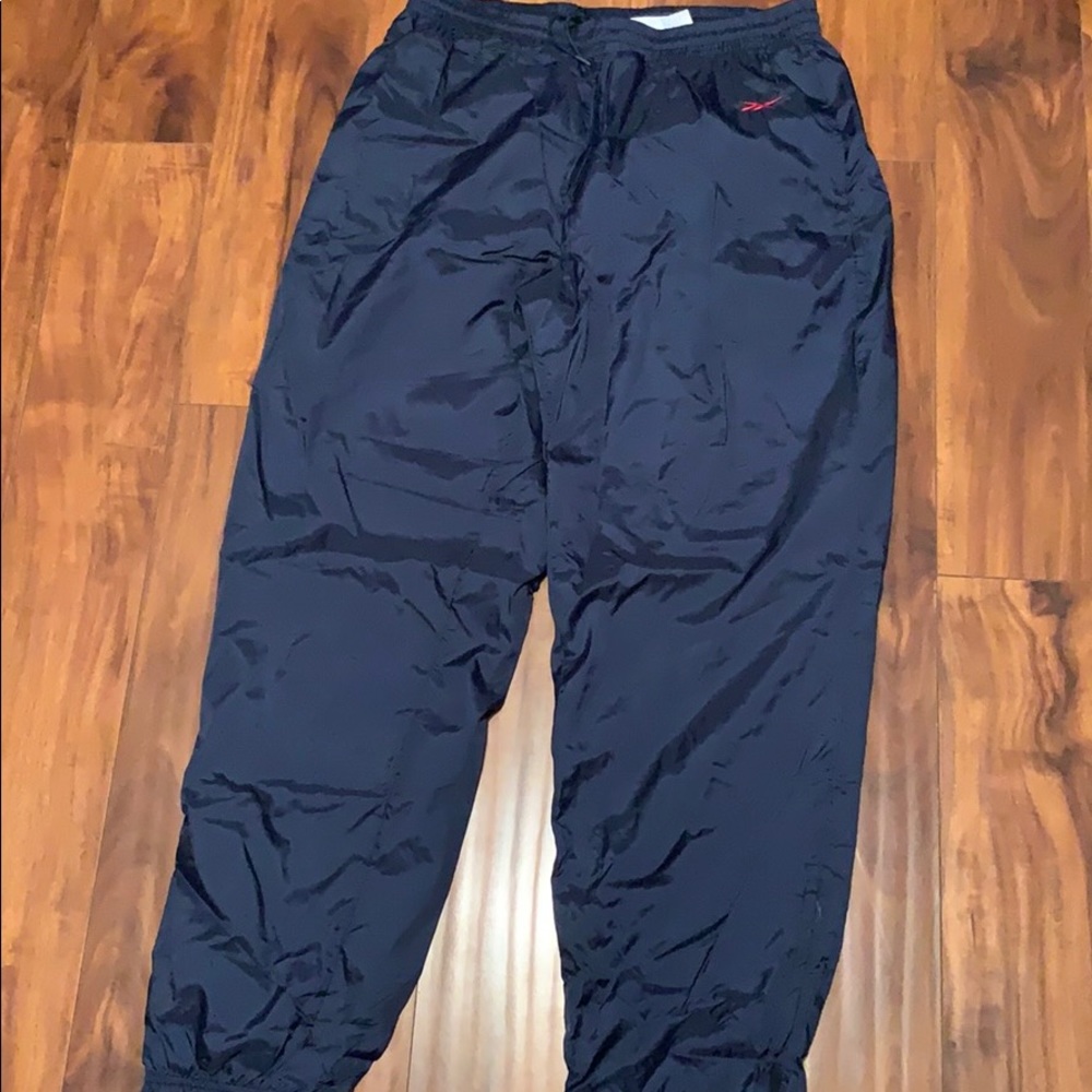 Men’s Vintage Reebok joggers navy blue Size XL